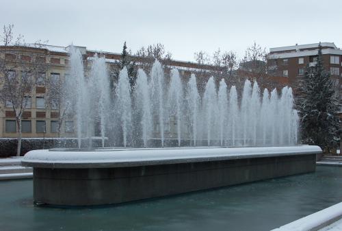 Fuente helada