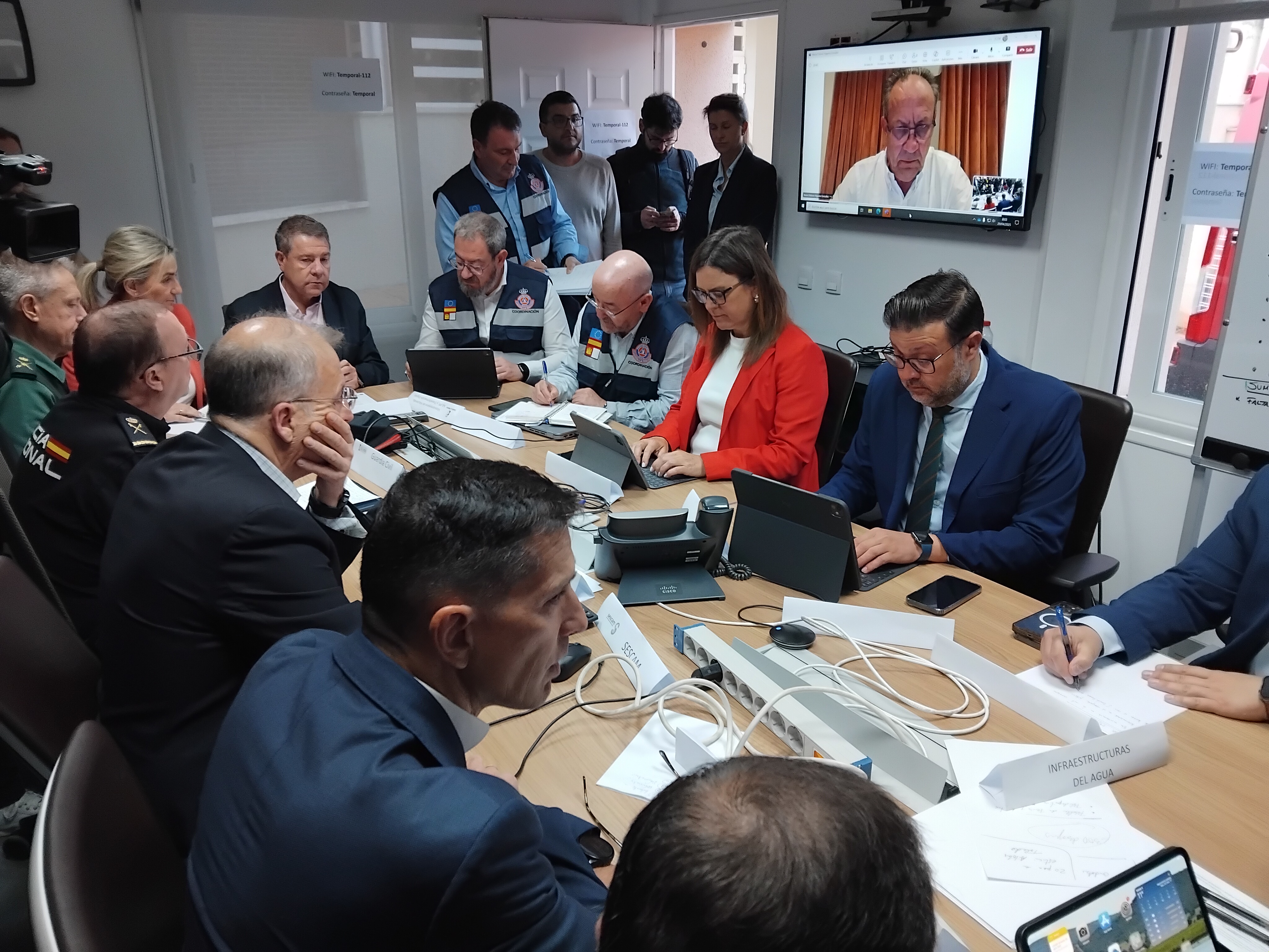 El Gobierno regional activa el PLATECAM, en fase de emergencia nivel 1 en toda Castilla-La Mancha, ante el apagón eléctrico general