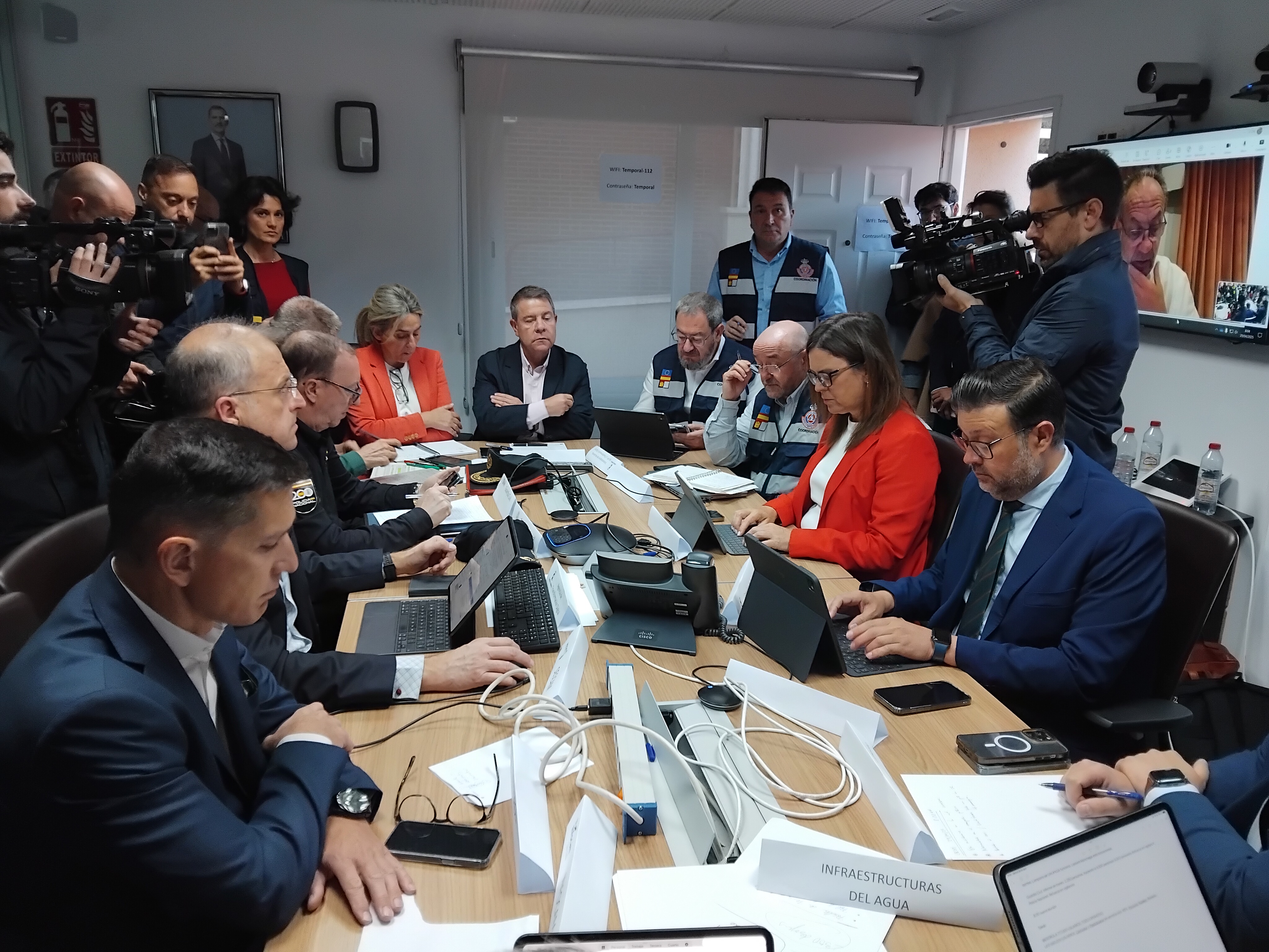 El Gobierno de Castilla-La Mancha activa el nivel 2 de emergencia del PLATECAM en toda la región