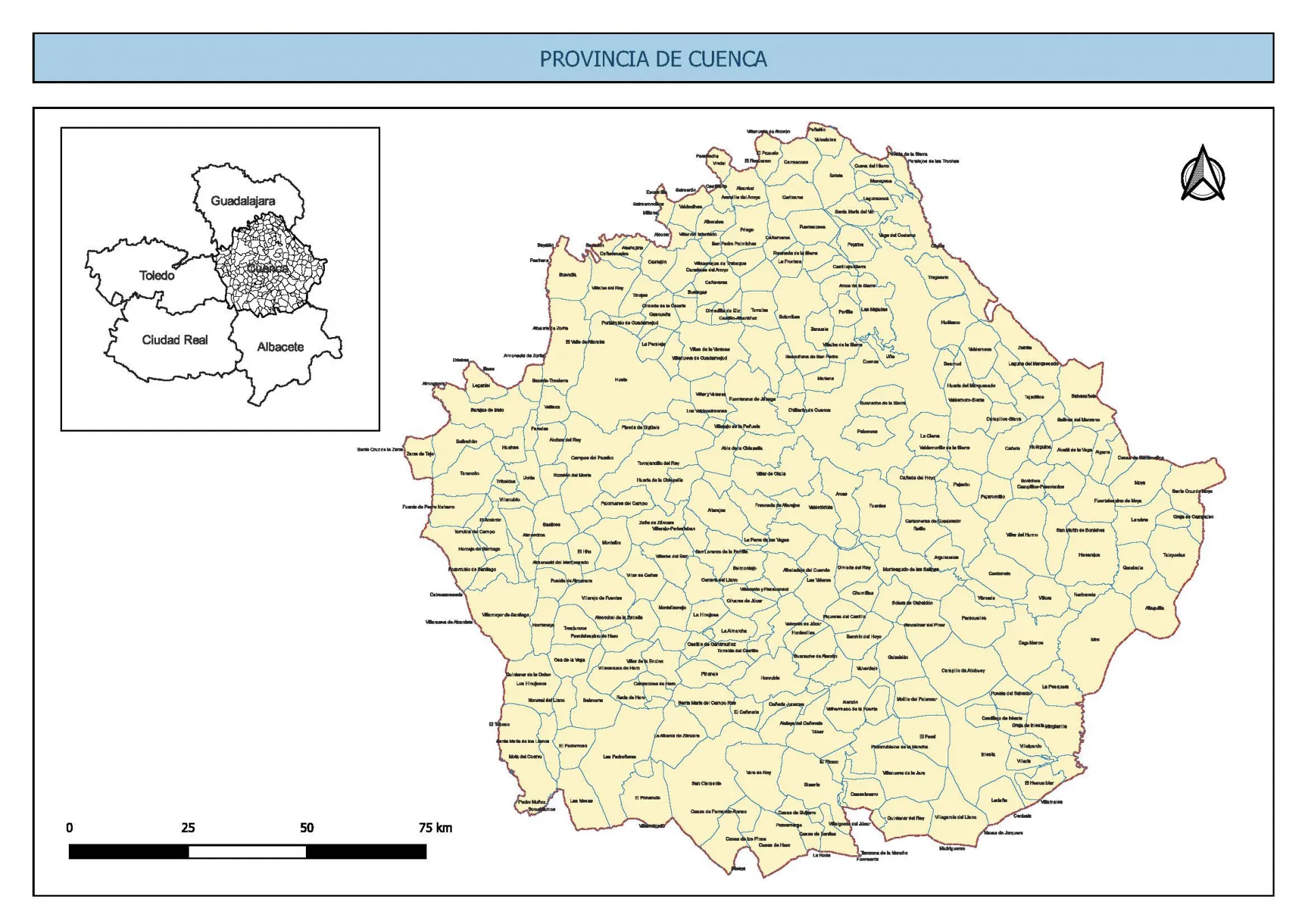 Municipios de la provincia de Cuenca