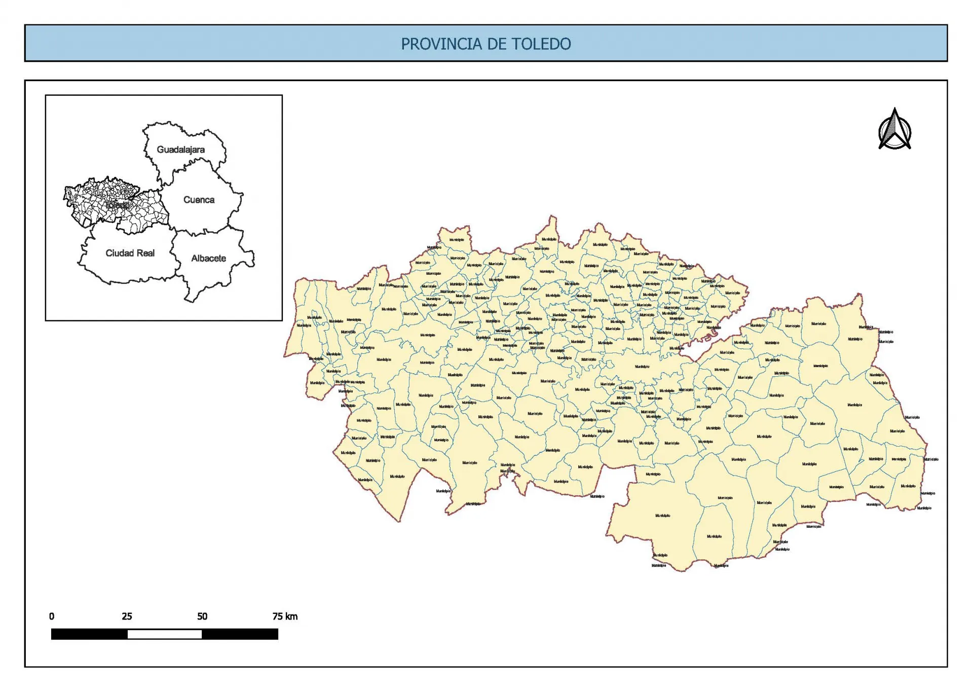 Municipios de la provincia de Toledo