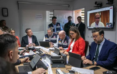 Tras la reunión celebrada a las 8:00 horas este martes por el apagón que se sufrió ayer